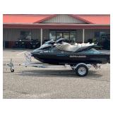 PAIR OF 2016 SEADOO GTX 300 PWC AND 2016 TRITON TRAILER