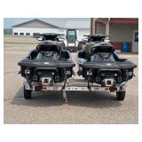 PAIR OF 2016 SEADOO GTX 300 PWC AND 2016 TRITON TRAILER