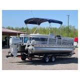 2023 FOREST RIVER NEPALLO 24ST TRITOON PONTOON W/140 SUZUKI