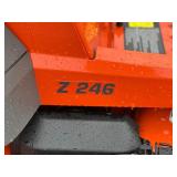 BRAND NEW NON CURRENT HUSQVARNA Z246 ZERO TURN RESIDENTIAL LAWN MOWER "NO RESERVE"