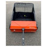 BRAND NEW 42" HUSQVARNA PULL BEHIND LAWN SWEEPER "NO RESERVE"