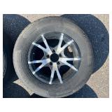 SET OF 4 USED WHEELS/TIRES ST205/75R15