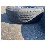 SET OF 4 USED WHEELS/TIRES ST205/75R15