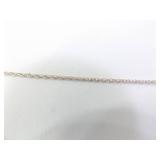 .925 Sterling Silver Stacked Amethyst Crystal Pendant Necklace .925 Sterling Silver Stacked Amethyst Crystal Pendant Necklace