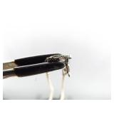 .925 Sterling Silver White Agate Pendant Necklace .925 Sterling Silver White Agate Pendant Necklace