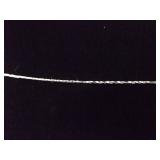 .925 Sterling Silver Crystal Cross Pendant Necklace .925 Sterling Silver Crystal Cross Pendant Necklace