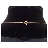 .925 Sterling Silver Crustal Heart Vermeil Pendant Necklace .925 Sterling Silver Crustal Heart Vermeil Pendant Necklace