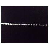 .925 Sterling Silver Infinity Crystal Heart Pendant Necklace .925 Sterling Silver Infinity Crystal Heart Pendant Necklace