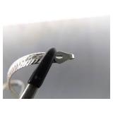 .925 Sterling Silver Wider Etched Herringbone 24" Necklace .925 Sterling Silver Wider Etched Herringbone 24" Necklace