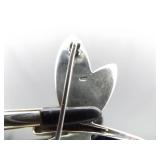 .925 Sterling Silver Inlayed Mother of Pearl Dragonfly Brooch .925 Sterling Silver Inlayed Mother of Pearl Dragonfly Brooch