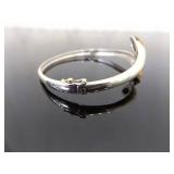 .925 Sterling Silver Amber Bracelet Size 7.5 .925 Sterling Silver Amber Bracelet Size 7.5