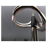 .925 Sterling Silver Onyx Cabochon Ring Size 10 .925 Sterling Silver Onyx Cabochon Ring Size 10