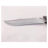 3 NEW LARGER Fixed Blade Bowie Knives in Sheaths 3 NEW LARGER Fixed Blade Bowie Knives in Sheaths