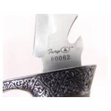 3 NEW LARGER Fixed Blade Bowie Knives in Sheaths 3 NEW LARGER Fixed Blade Bowie Knives in Sheaths