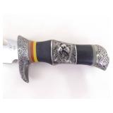 3 NEW LARGER Fixed Blade Bowie Knives in Sheaths 3 NEW LARGER Fixed Blade Bowie Knives in Sheaths