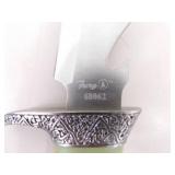 3 NEW LARGER Fixed Blade Bowie Knives in Sheaths 3 NEW LARGER Fixed Blade Bowie Knives in Sheaths