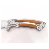 3 NEW LARGER Fixed Blade Bowie Knives in Sheaths 3 NEW LARGER Fixed Blade Bowie Knives in Sheaths