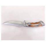 3 NEW LARGER Fixed Blade Bowie Knives in Sheaths 3 NEW LARGER Fixed Blade Bowie Knives in Sheaths