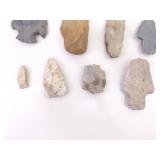 Wood Box of Unfinished, Partial, Broken, etc. AUTHENTIC Antique Indian Arrowheads Wood Box of Unfinished, Partial, Broken, etc. AUTHENTIC Antique Indian Arrowheads