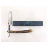 Lot of Antique and Vintage Straight Razors, Gillette Razors, Blades, etc. Lot of Antique and Vintage Straight Razors, Gillette Razors, Blades, etc.