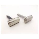 Lot of Antique and Vintage Straight Razors, Gillette Razors, Blades, etc. Lot of Antique and Vintage Straight Razors, Gillette Razors, Blades, etc.