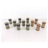 Lot of 12 Antique Edison Cylinder Records in Original Protective Tubes Lot of 12 Antique Edison Cylinder Records in Original Protective Tubes