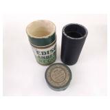 Lot of 12 Antique Edison Cylinder Records in Original Protective Tubes Lot of 12 Antique Edison Cylinder Records in Original Protective Tubes