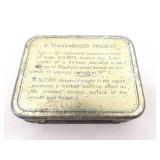 Vintage and Antique Medical Apothecary Tins, Wood Cylinders, Floss, etc. Vintage and Antique Medical Apothecary Tins, Wood Cylinders, Floss, etc.