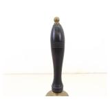 Antique Wood Handled Brass School Bell Antique Wood Handled Brass School Bell