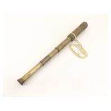 Antique 17" WORKING Brass Telescope Antique 17" WORKING Brass Telescope