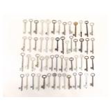 Lot of Antique Skeleton Keys Lot of Antique Skeleton Keys