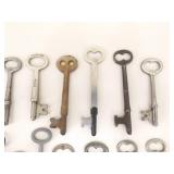 Lot of Antique Skeleton Keys Lot of Antique Skeleton Keys
