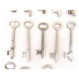 Lot of Antique Skeleton Keys Lot of Antique Skeleton Keys