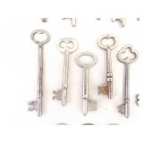 Lot of Antique Skeleton Keys Lot of Antique Skeleton Keys