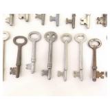 Lot of Antique Skeleton Keys Lot of Antique Skeleton Keys