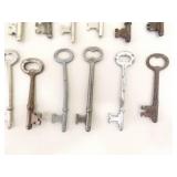 Lot of Antique Skeleton Keys Lot of Antique Skeleton Keys