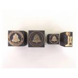 Lot of 4 RARE Bell Systems Letter Press Printing Blocks Lot of 4 RARE Bell Systems Letter Press Printing Blocks