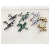 Lot of Loose 1/43 and 1/64 Die Cast Jets and Airplanes Lot of Loose 1/43 and 1/64 Die Cast Jets and Airplanes