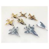 Lot of Loose 1/43 and 1/64 Die Cast Jets and Airplanes Lot of Loose 1/43 and 1/64 Die Cast Jets and Airplanes