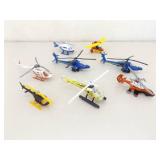 Lot of Loose 1/64 Die Cast Helicopters Lot of Loose 1/64 Die Cast Helicopters