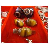 2 Boxes of Mens Jewelry, Cufflinks, Tie Tacks, Findings, etc. 2 Boxes of Mens Jewelry, Cufflinks, Tie Tacks, Findings, etc.