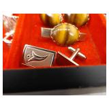 2 Boxes of Mens Jewelry, Cufflinks, Tie Tacks, Findings, etc. 2 Boxes of Mens Jewelry, Cufflinks, Tie Tacks, Findings, etc.