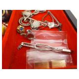 2 Boxes of Mens Jewelry, Cufflinks, Tie Tacks, Findings, etc. 2 Boxes of Mens Jewelry, Cufflinks, Tie Tacks, Findings, etc.
