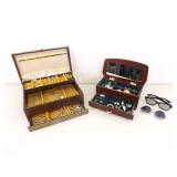 2 Jewelry Boxes of Costume Jewelry 2 Jewelry Boxes of Costume Jewelry
