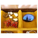 2 Jewelry Boxes of Costume Jewelry 2 Jewelry Boxes of Costume Jewelry