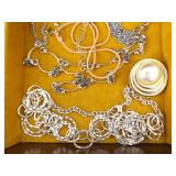 2 Jewelry Boxes of Costume Jewelry 2 Jewelry Boxes of Costume Jewelry