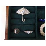 2 Jewelry Boxes of Costume Jewelry 2 Jewelry Boxes of Costume Jewelry
