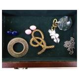 2 Jewelry Boxes of Costume Jewelry 2 Jewelry Boxes of Costume Jewelry
