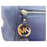 Authentic Michael Kors Navy Pebble Leather Tassel Crossbody Bag/Purse Authentic Michael Kors Navy Pebble Leather Tassel Crossbody Bag/Purse
