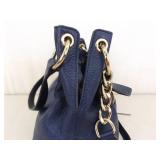 Authentic Michael Kors Navy Pebble Leather Tassel Crossbody Bag/Purse Authentic Michael Kors Navy Pebble Leather Tassel Crossbody Bag/Purse